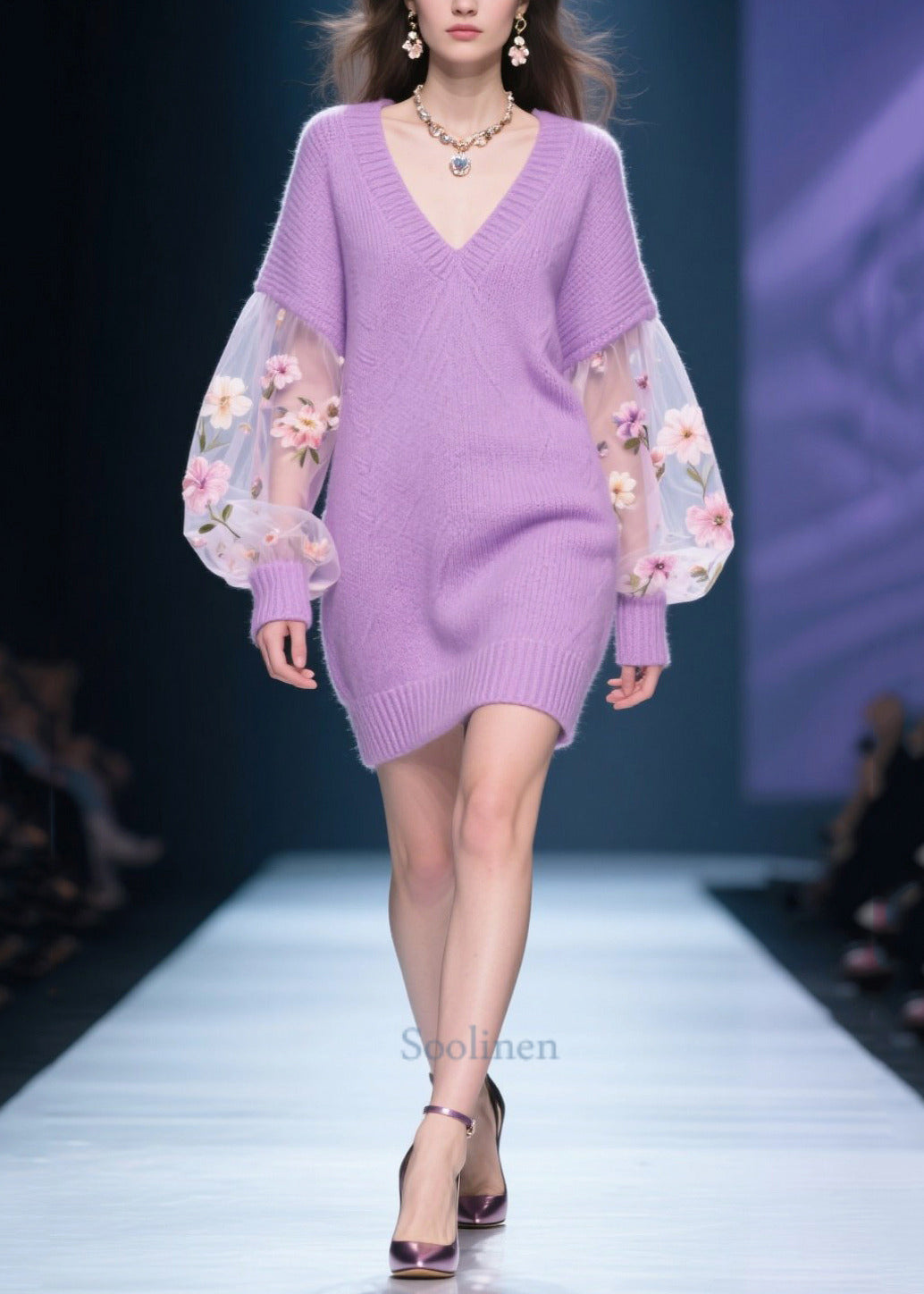 Beautifully Finished Sweater in a Timeless Design