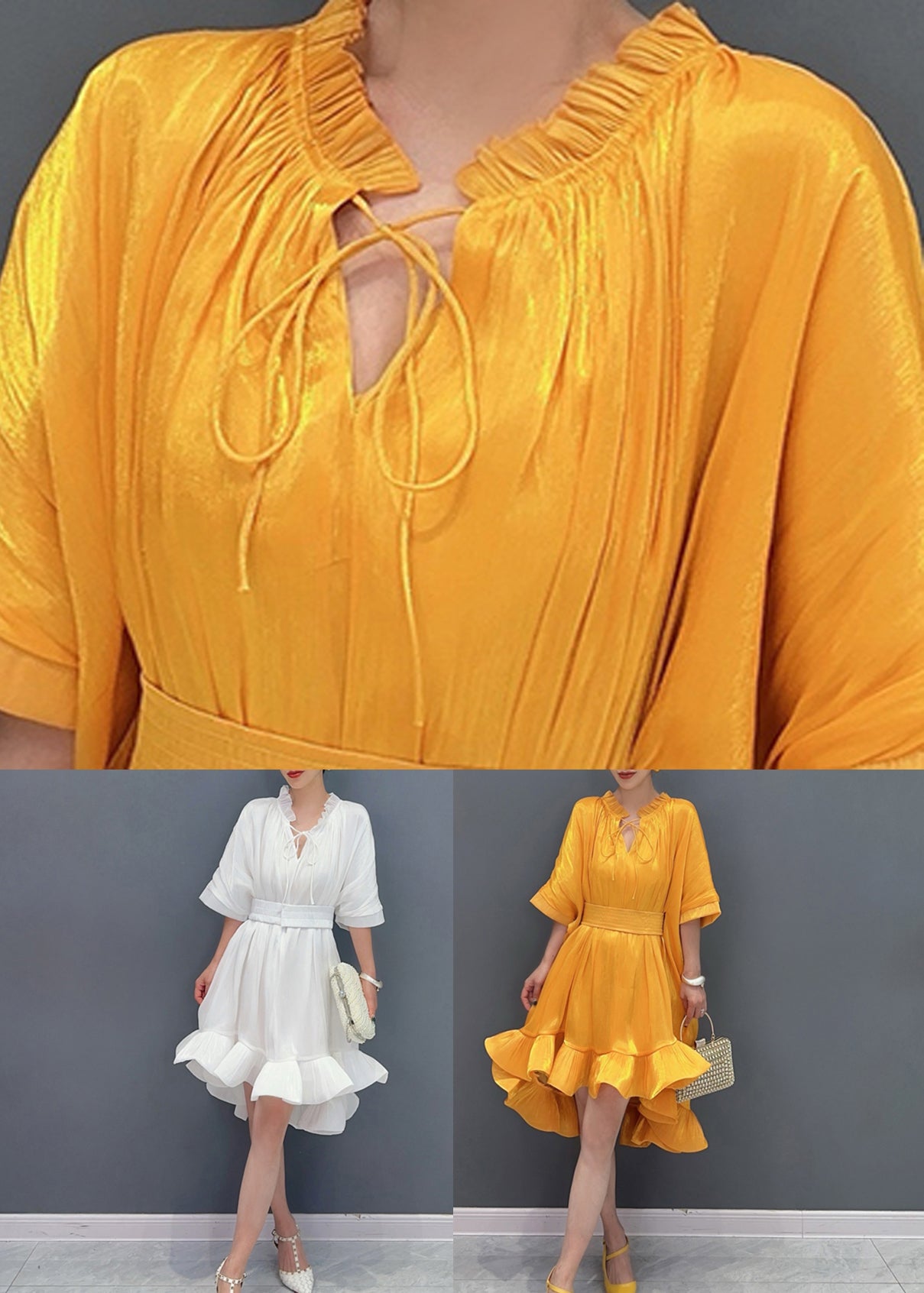 A Vintage Style Dress with Delicate Timeless Details