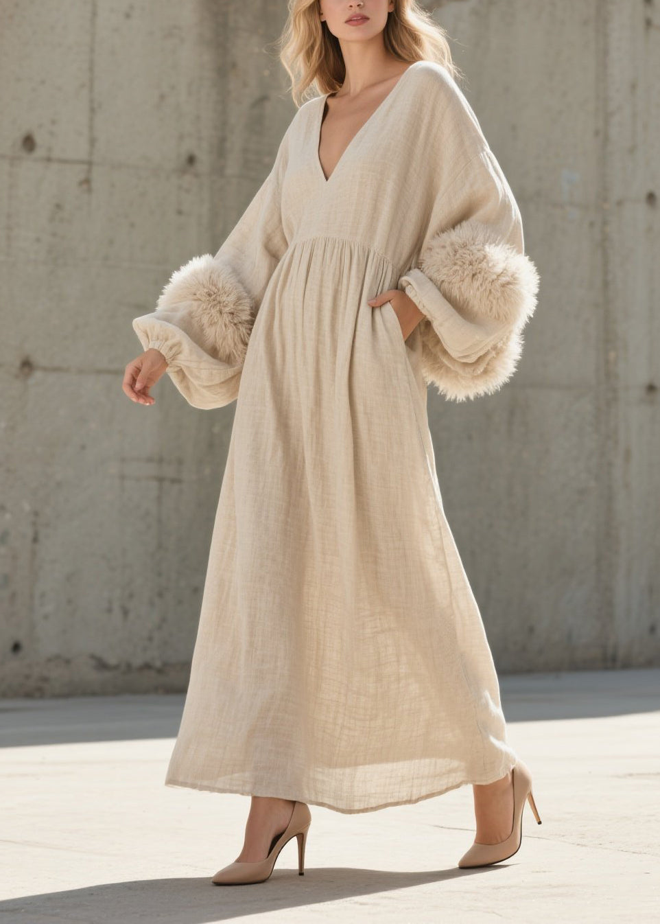 Beautifully Finished Dress in a Timeless Design