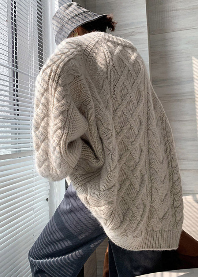 Vintage Inspired Sweater with a Contemporary Edge