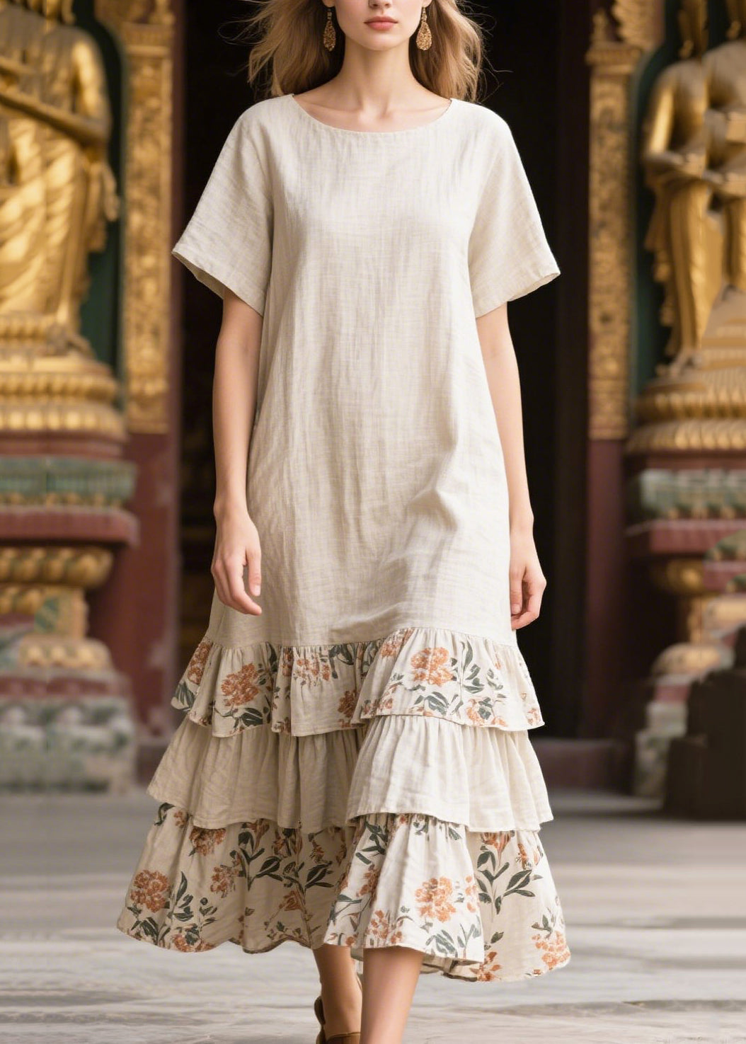A Vintage Style Dress with Delicate Timeless Details