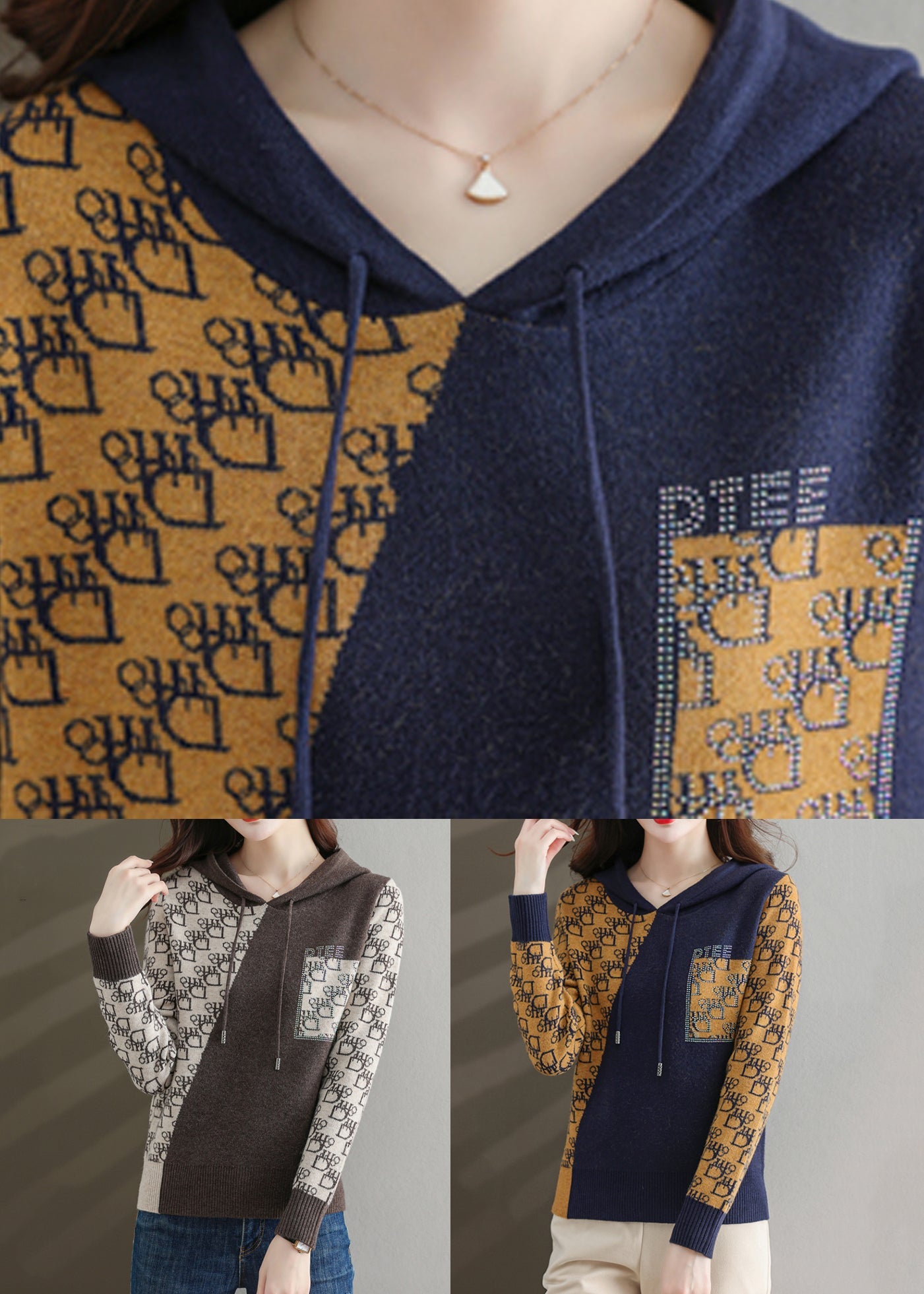 A Vintage Style Sweater with Delicate Timeless Details