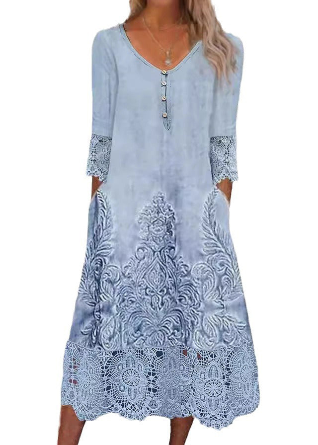Elegantly Styled Dress for Everyday Wear