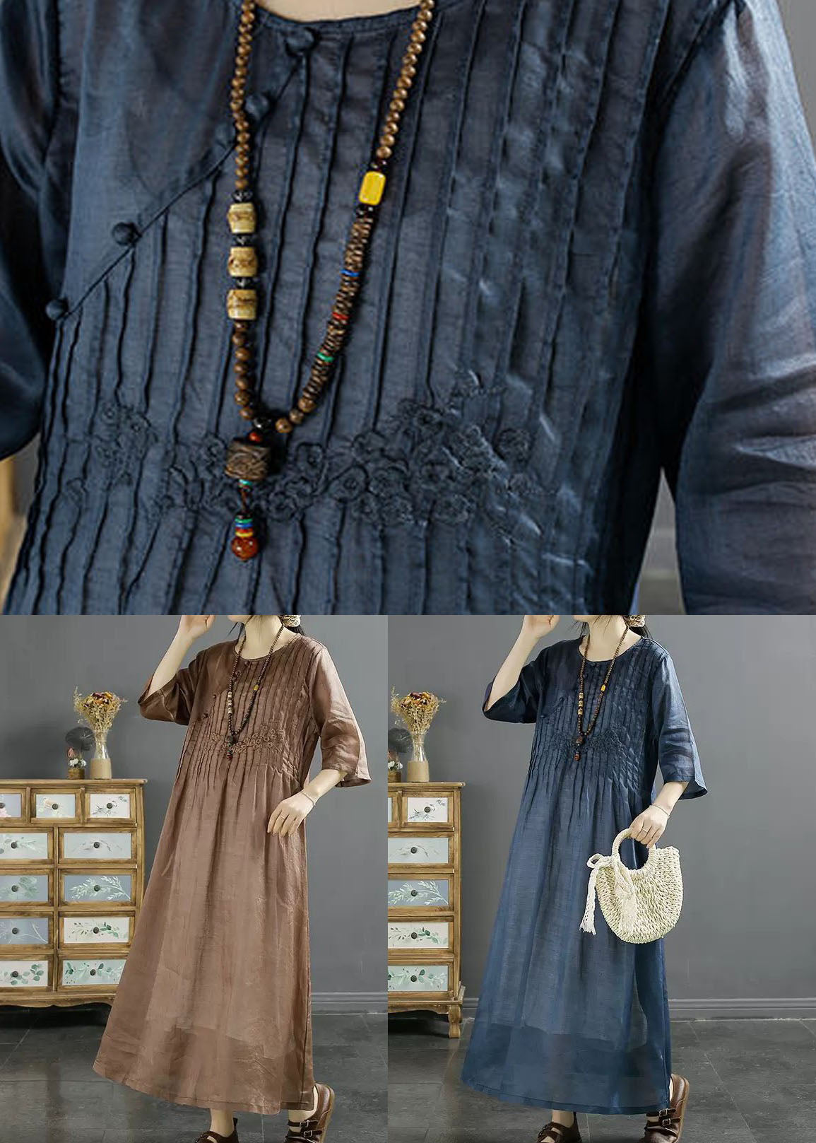 Classic Vintage Dress with a Flattering Fit