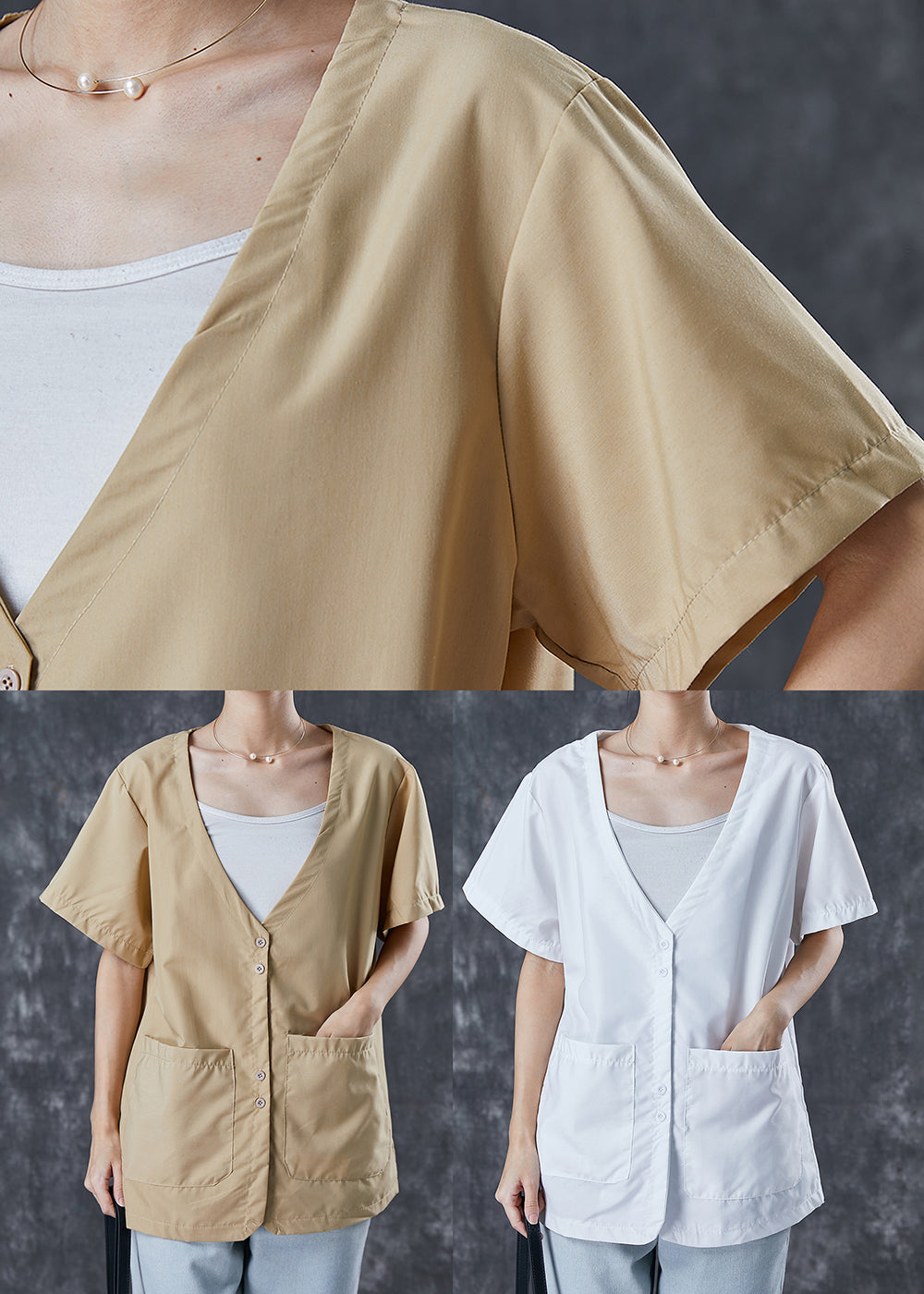 Well Tailored Shirt with a Graceful Silhouette