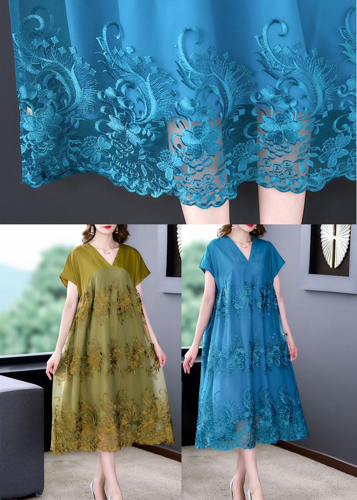 Elegantly Styled Dress for Everyday Wear