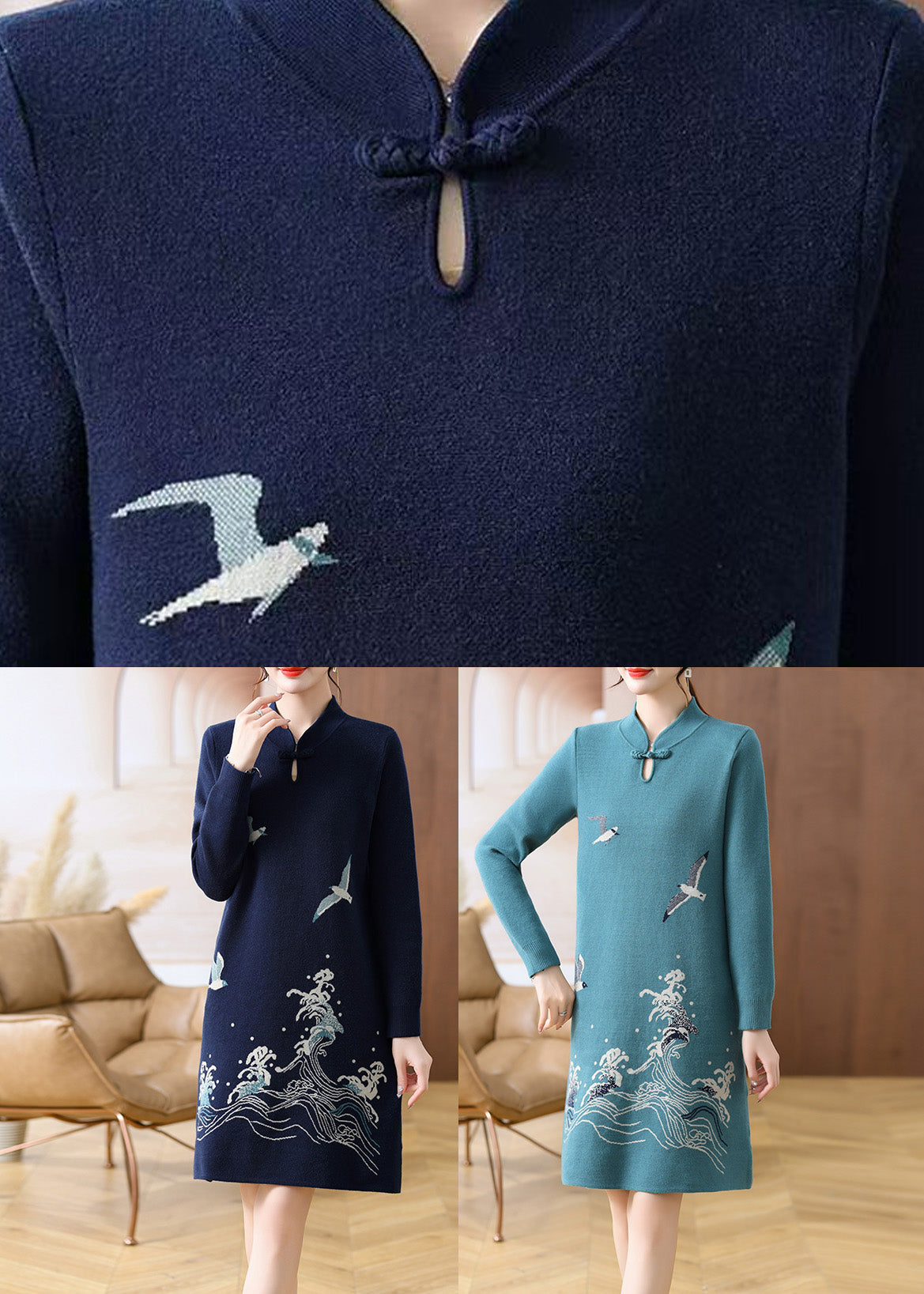 Well Tailored Sweater with a Graceful Silhouette