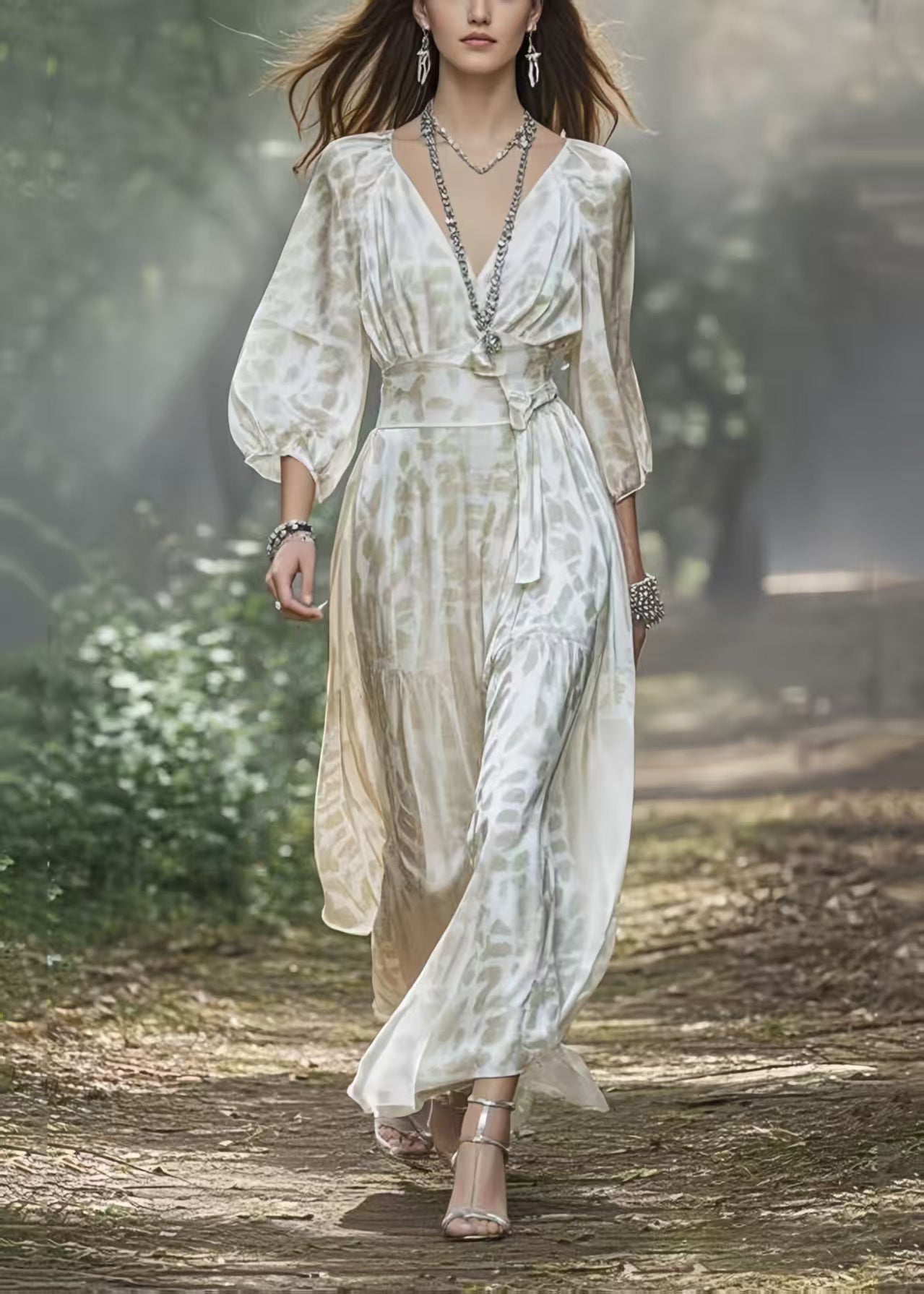 A Vintage Style Dress with Delicate Timeless Details