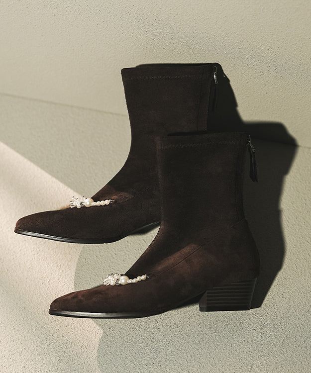 Chic Orthopedic Boots with Unique Design