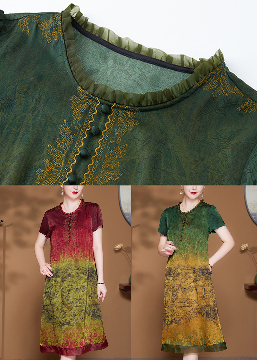 Elegantly Styled Dress for Everyday Wear