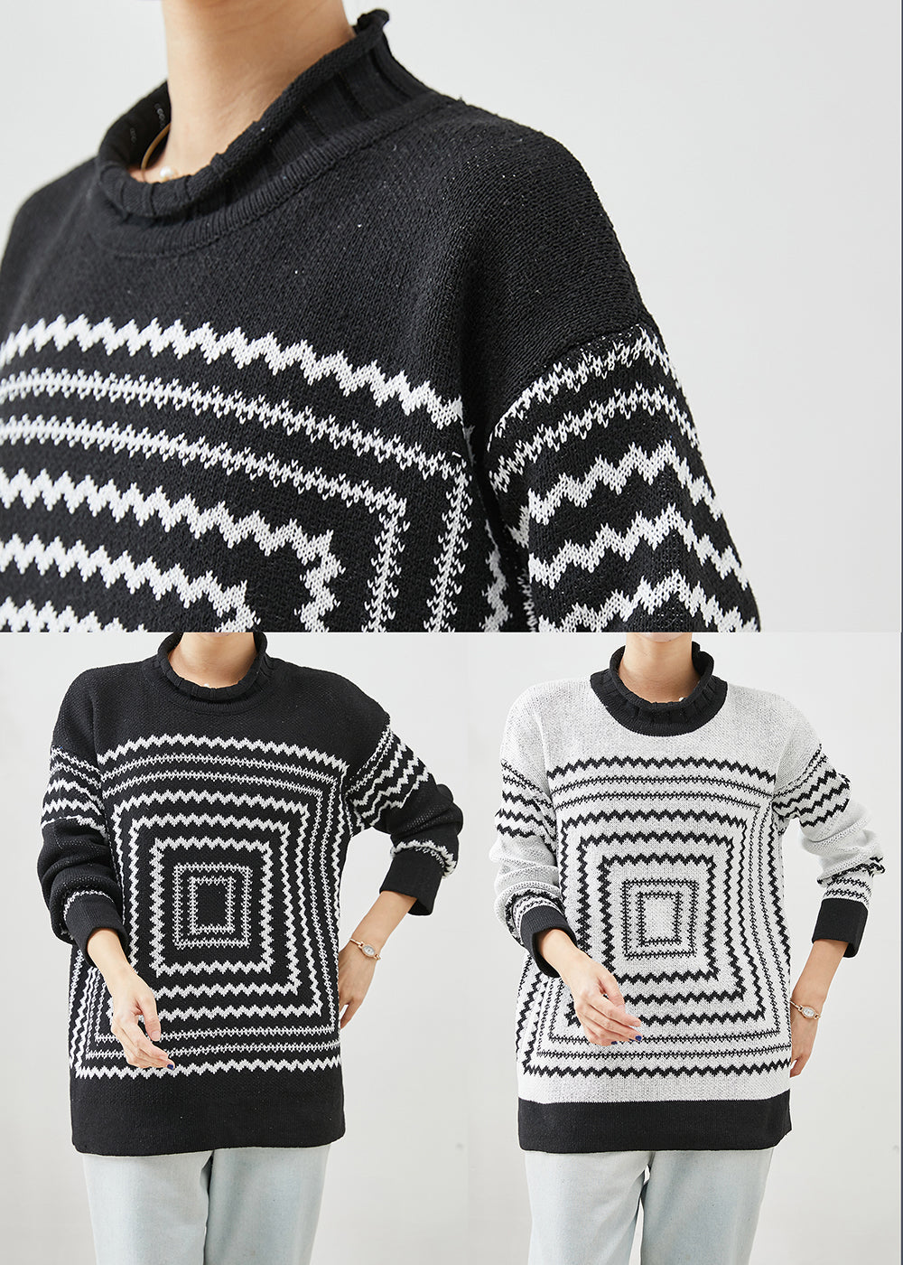 Effortlessly Elegant Sweater with a Timeless Design