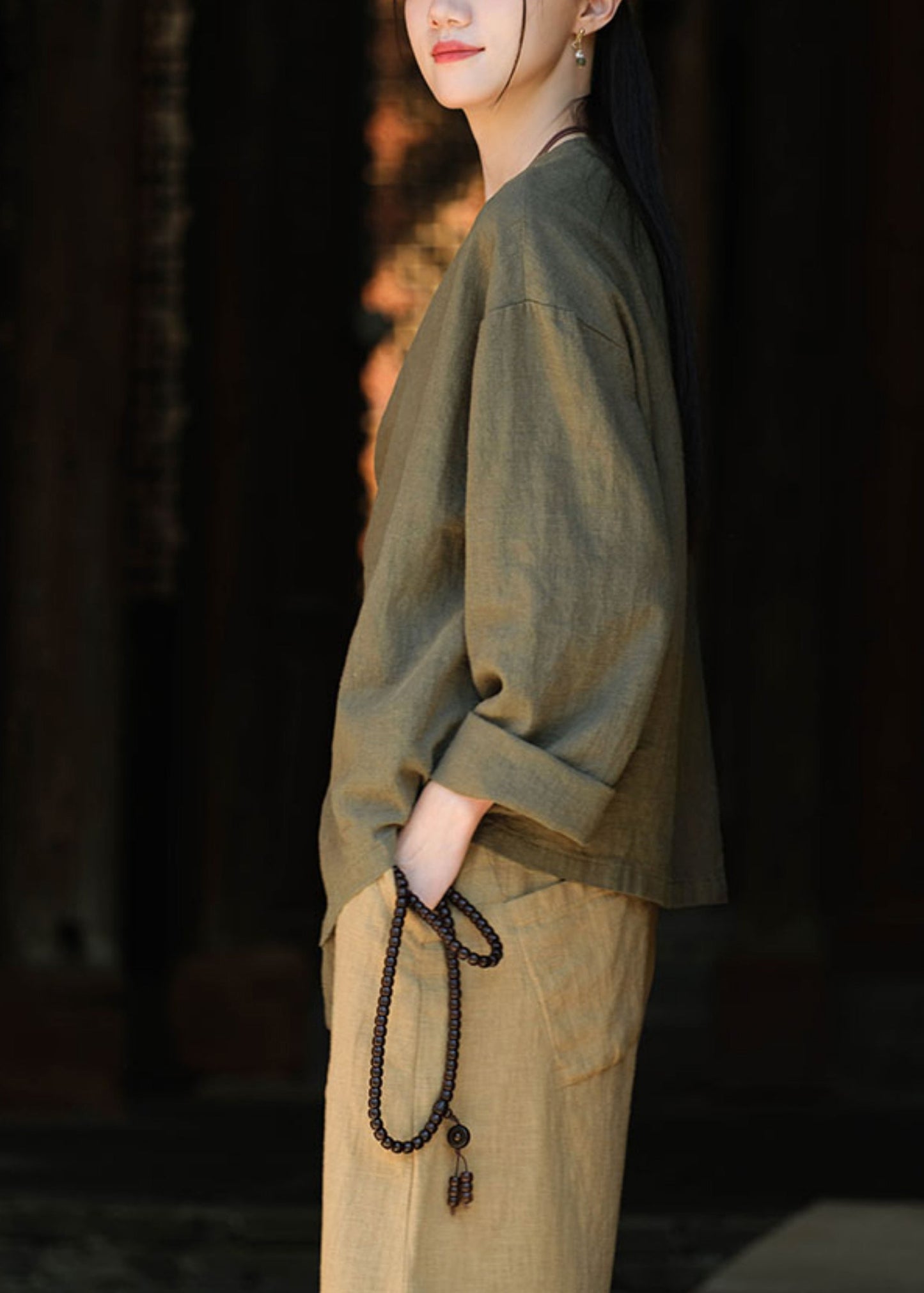 A Vintage Style Shirt with Delicate Timeless Details