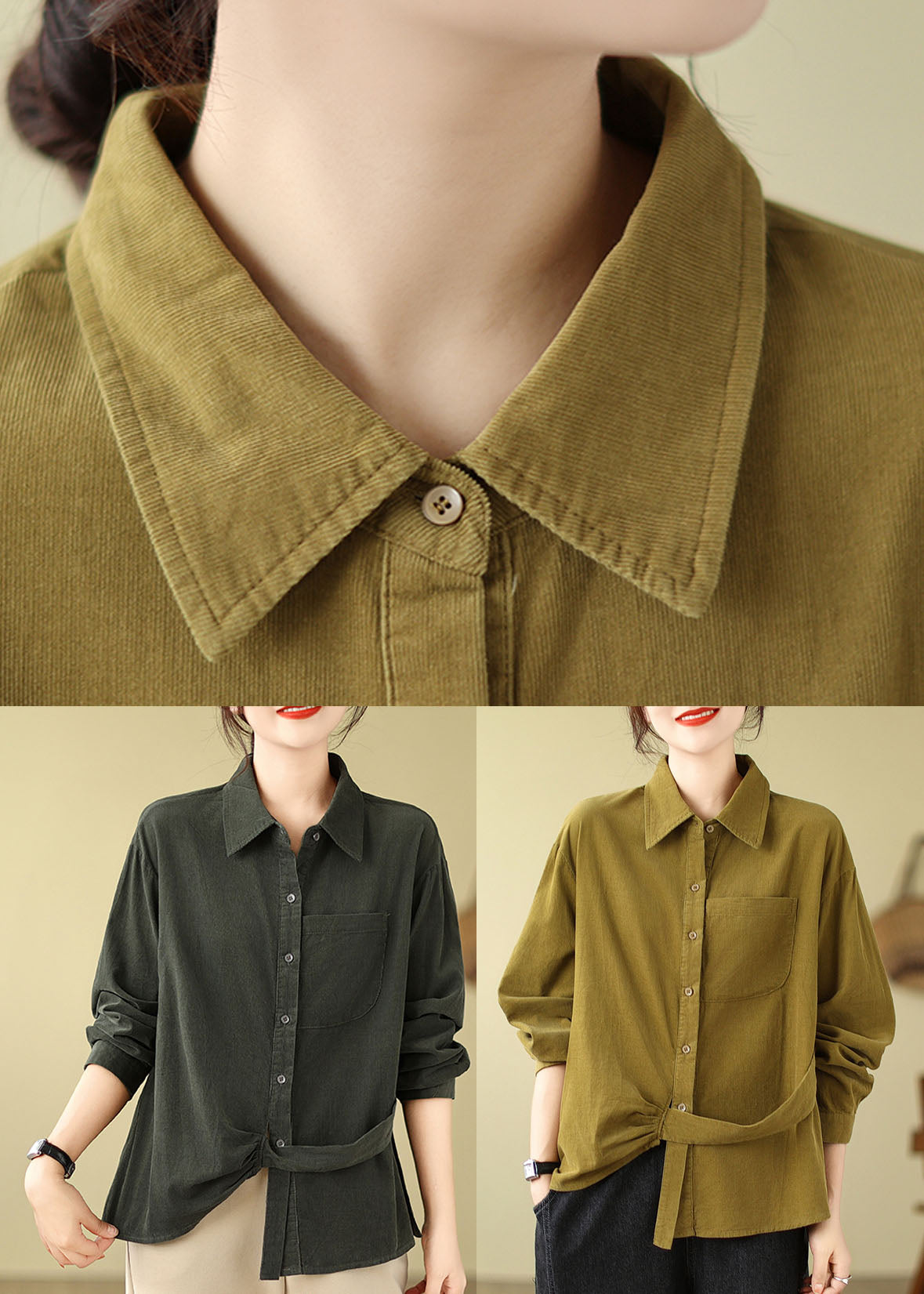 A Vintage Style Shirt with Delicate Timeless Details