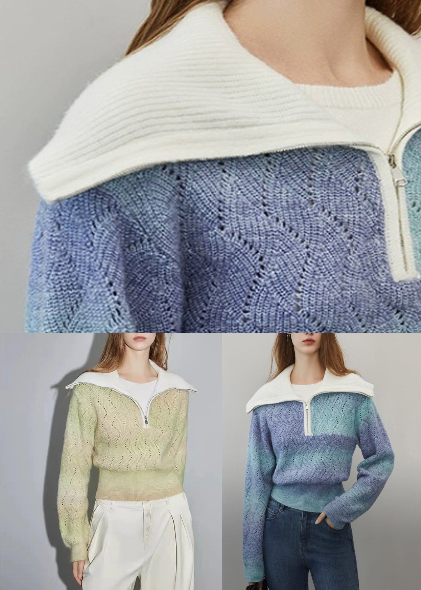 Beautifully Finished Sweater in a Timeless Design
