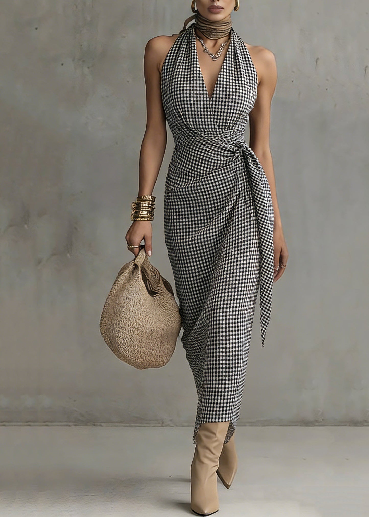 Well Tailored Dress with a Graceful Silhouette