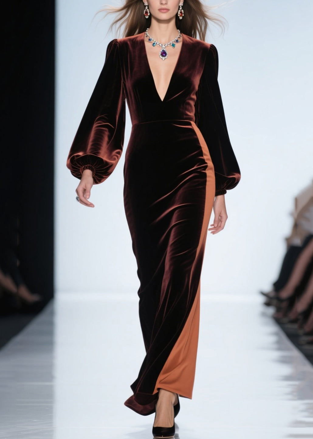 Well Tailored Dress with a Graceful Silhouette