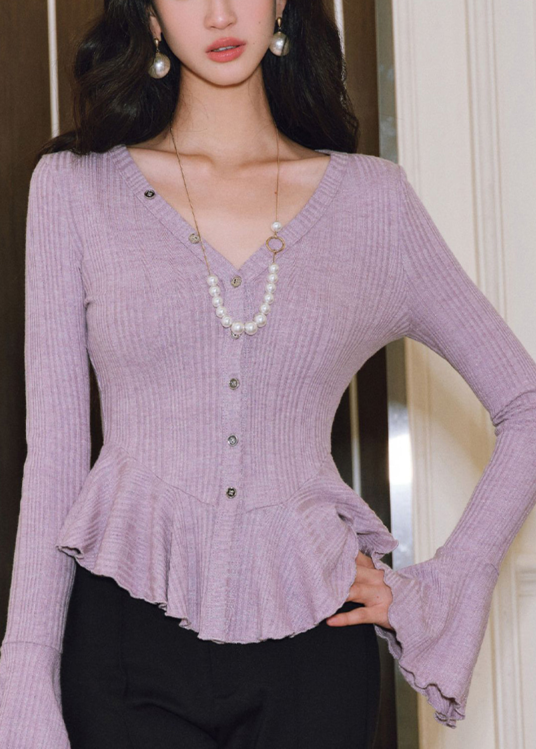 Vintage Inspired Cardigan with a Contemporary Edge