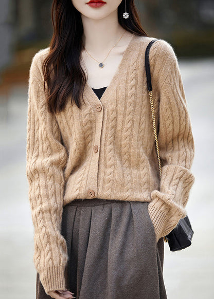 A Vintage Style Cardigan with Delicate Timeless Details