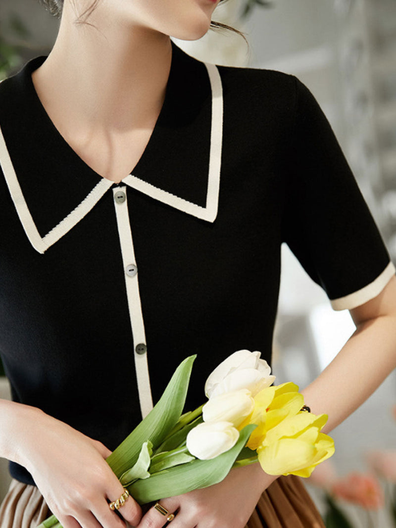 Classic Vintage Top with a Flattering Fit