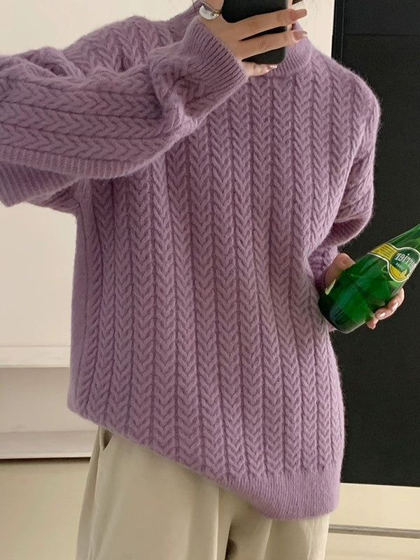 Beautifully Finished Sweater in a Timeless Design