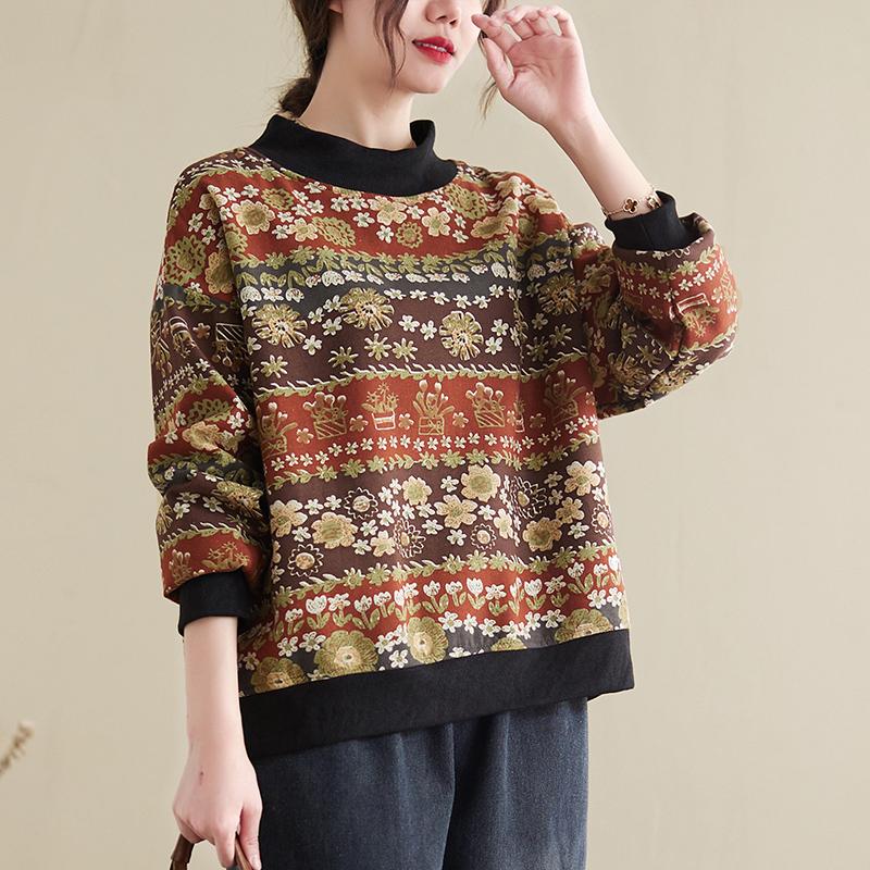 Vintage Inspired Sweater with a Contemporary Edge