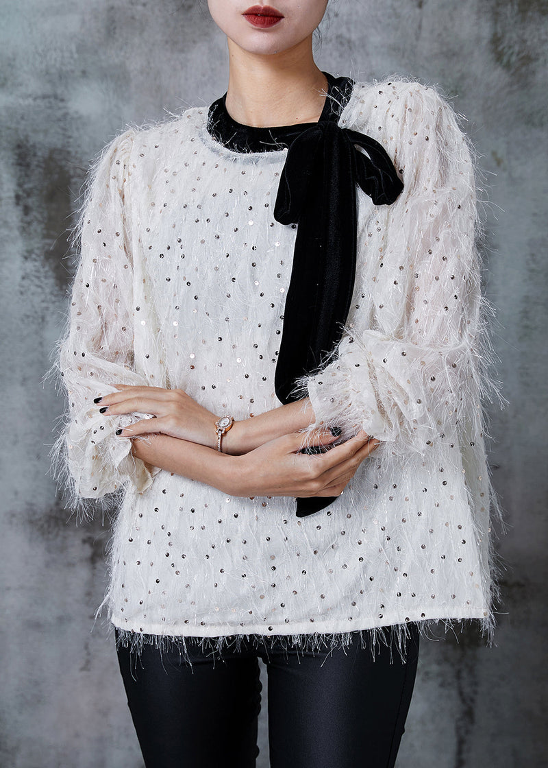 A Vintage Style Blouse with Delicate Timeless Details