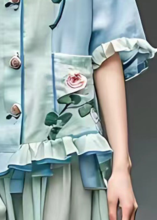 A Vintage Style Shirt with Delicate Timeless Details