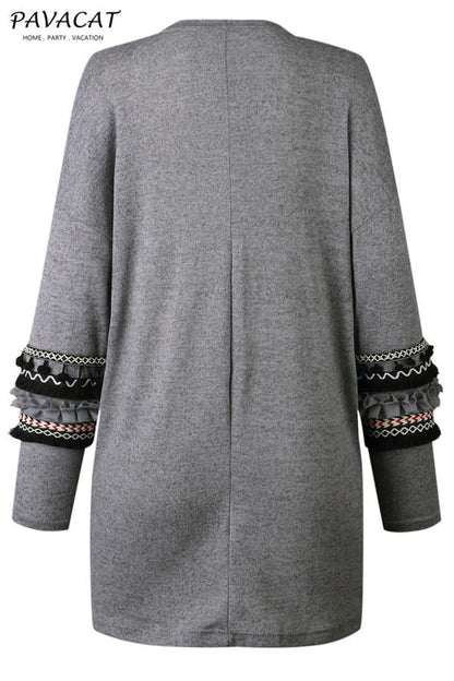 Vintage Inspired Cardigan with a Contemporary Edge