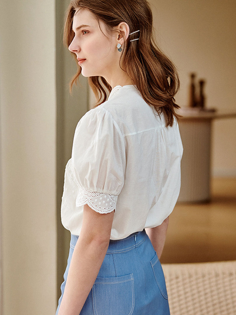 Well Tailored Shirt with a Graceful Silhouette