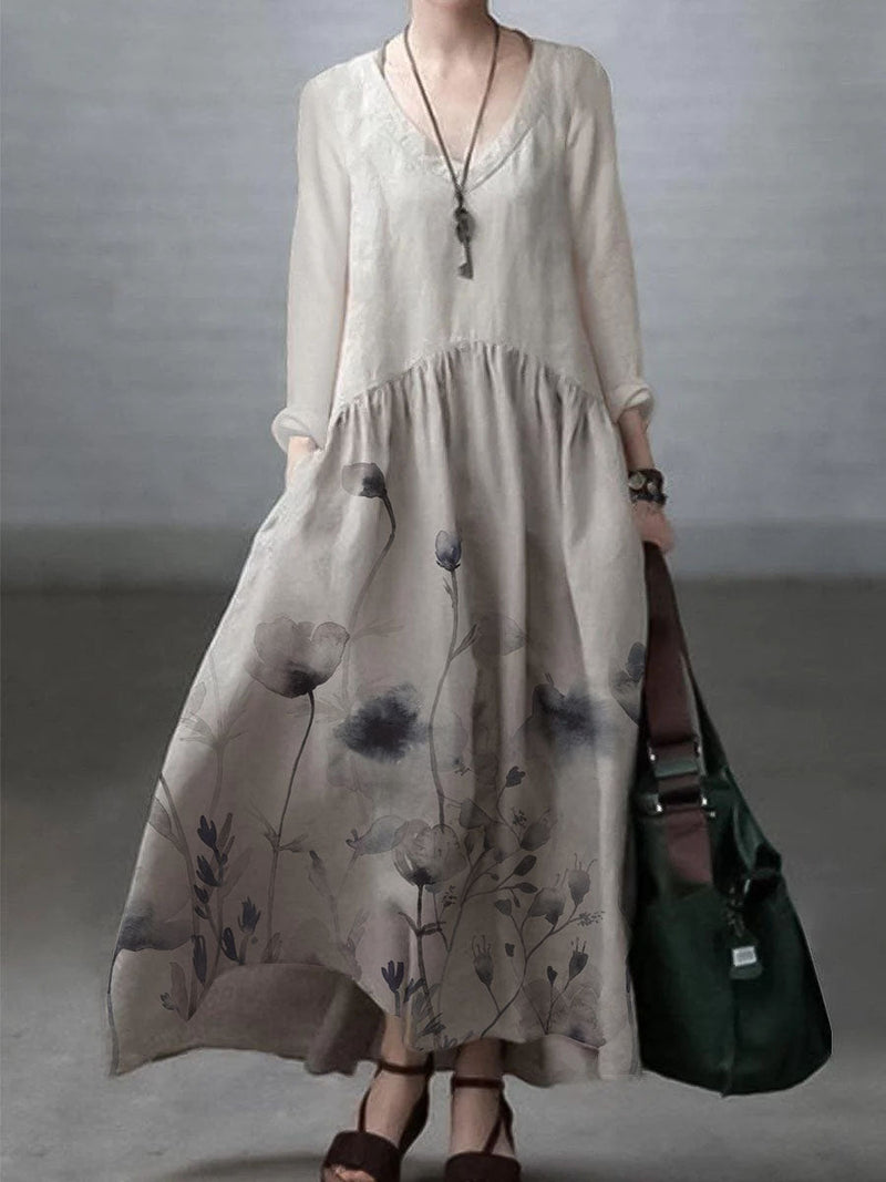 A Vintage Style Dress with Delicate Timeless Details