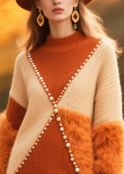 Vintage Inspired Sweater with a Contemporary Edge
