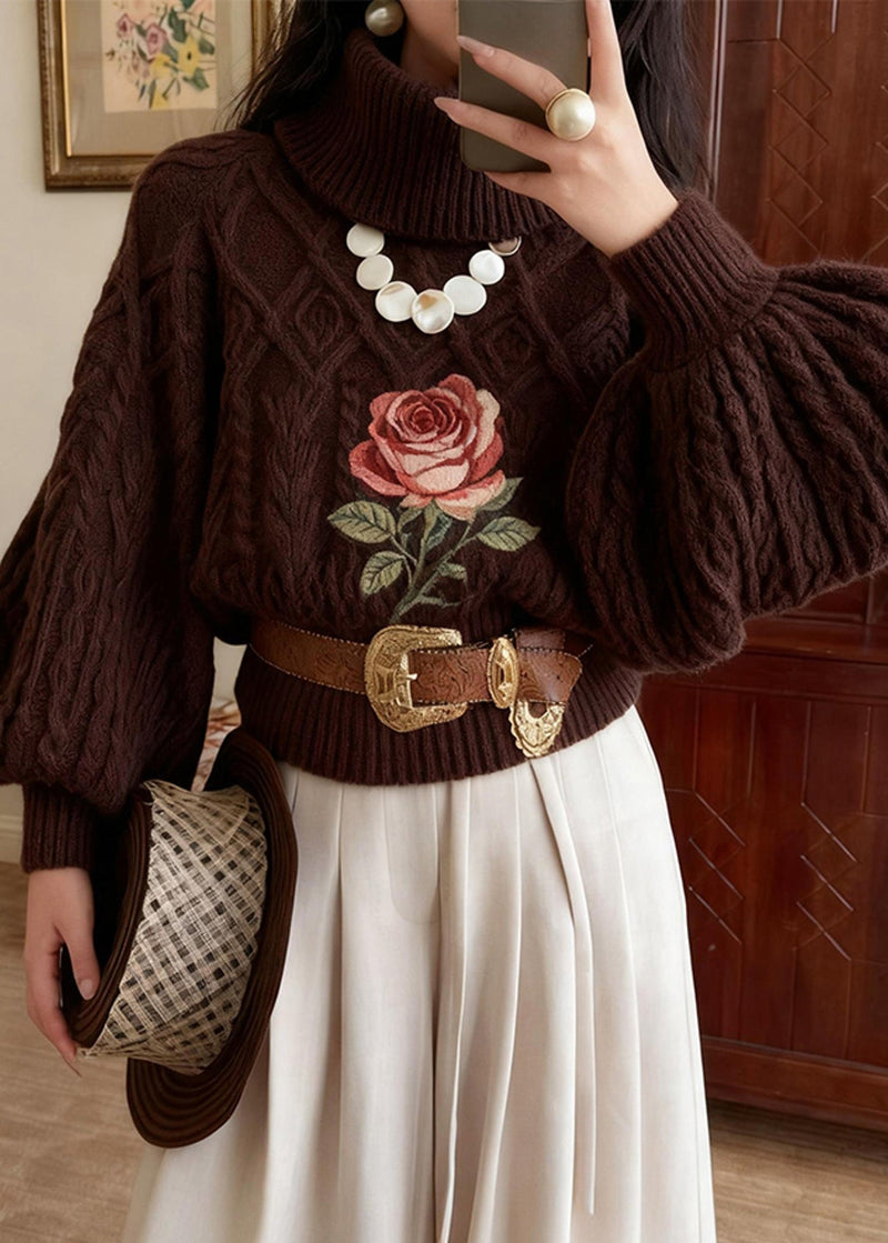 Vintage Inspired Sweater with a Contemporary Edge