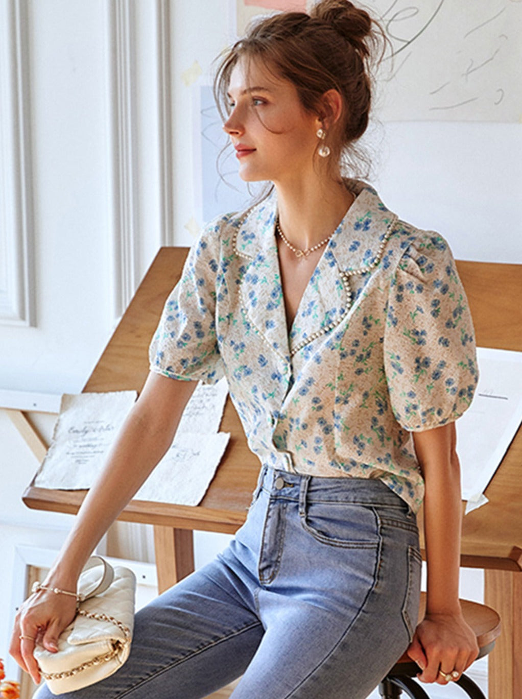 Sophisticated Top with a Clean Classic Look