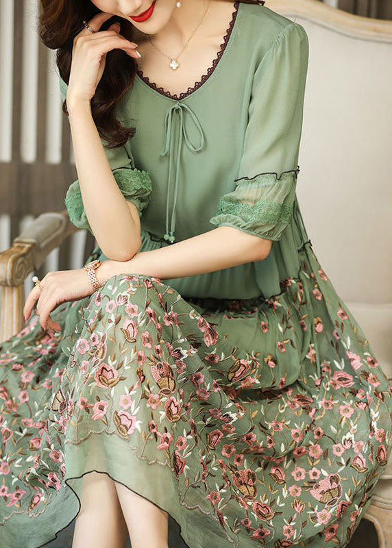 A Vintage Style Dress with Delicate Timeless Details