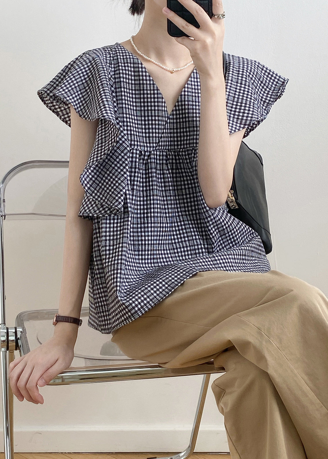 A Vintage Style Shirt with Delicate Timeless Details