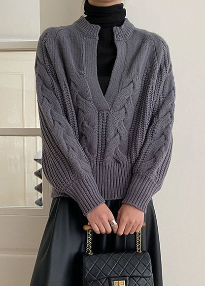 Vintage Inspired Sweater with a Contemporary Edge