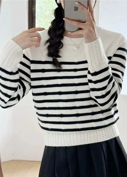 A Vintage Style Sweater with Delicate Timeless Details