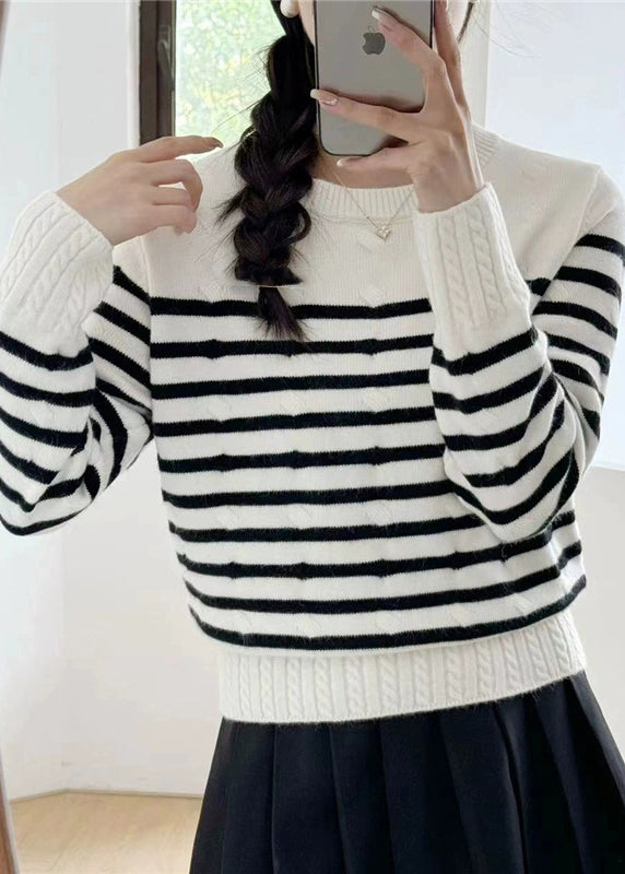 A Vintage Style Sweater with Delicate Timeless Details