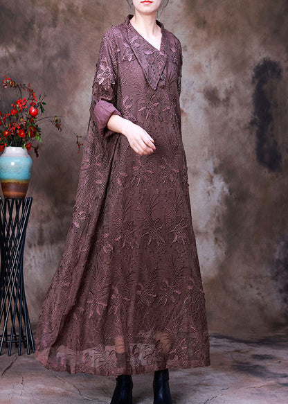 A Vintage Style Dress with Delicate Timeless Details