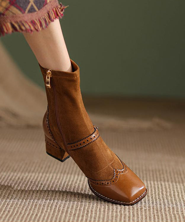Classic Orthopedic Boots with Timeless Style