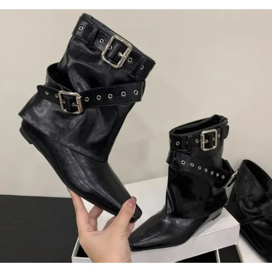 Chic Orthopedic Boots with Unique Design