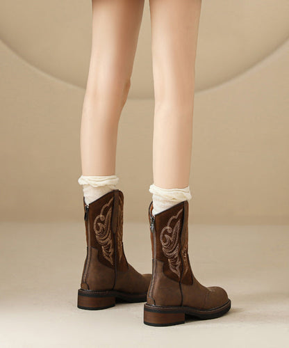 Vintage Inspired Orthopedic Boots