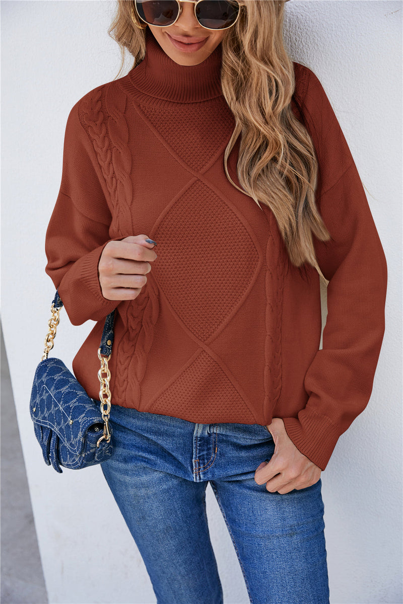 Well Tailored Sweater with a Graceful Silhouette