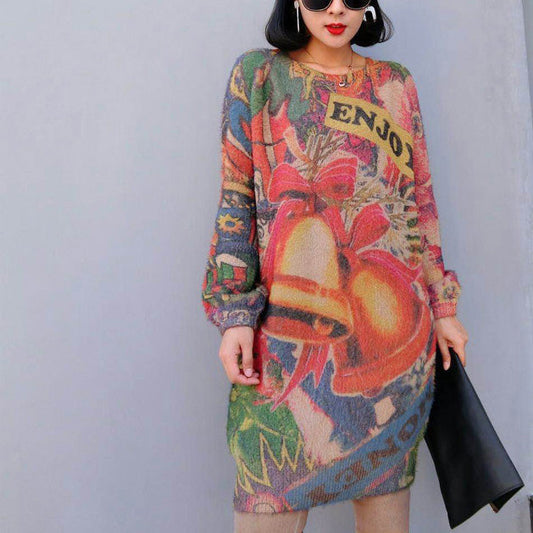 A Vintage Style Sweater with Delicate Timeless Details