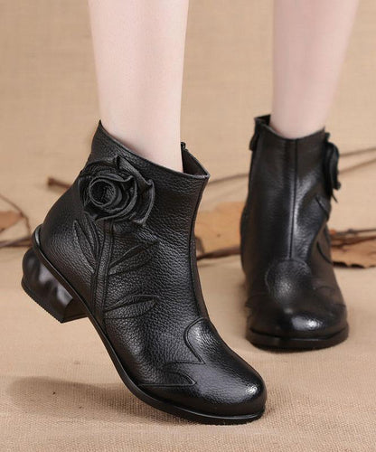 Classic Orthopedic Boots with Timeless Style