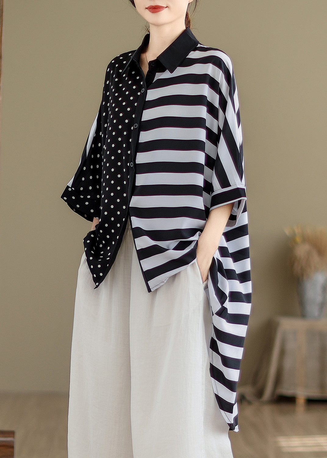 Well Tailored Shirt with a Graceful Silhouette