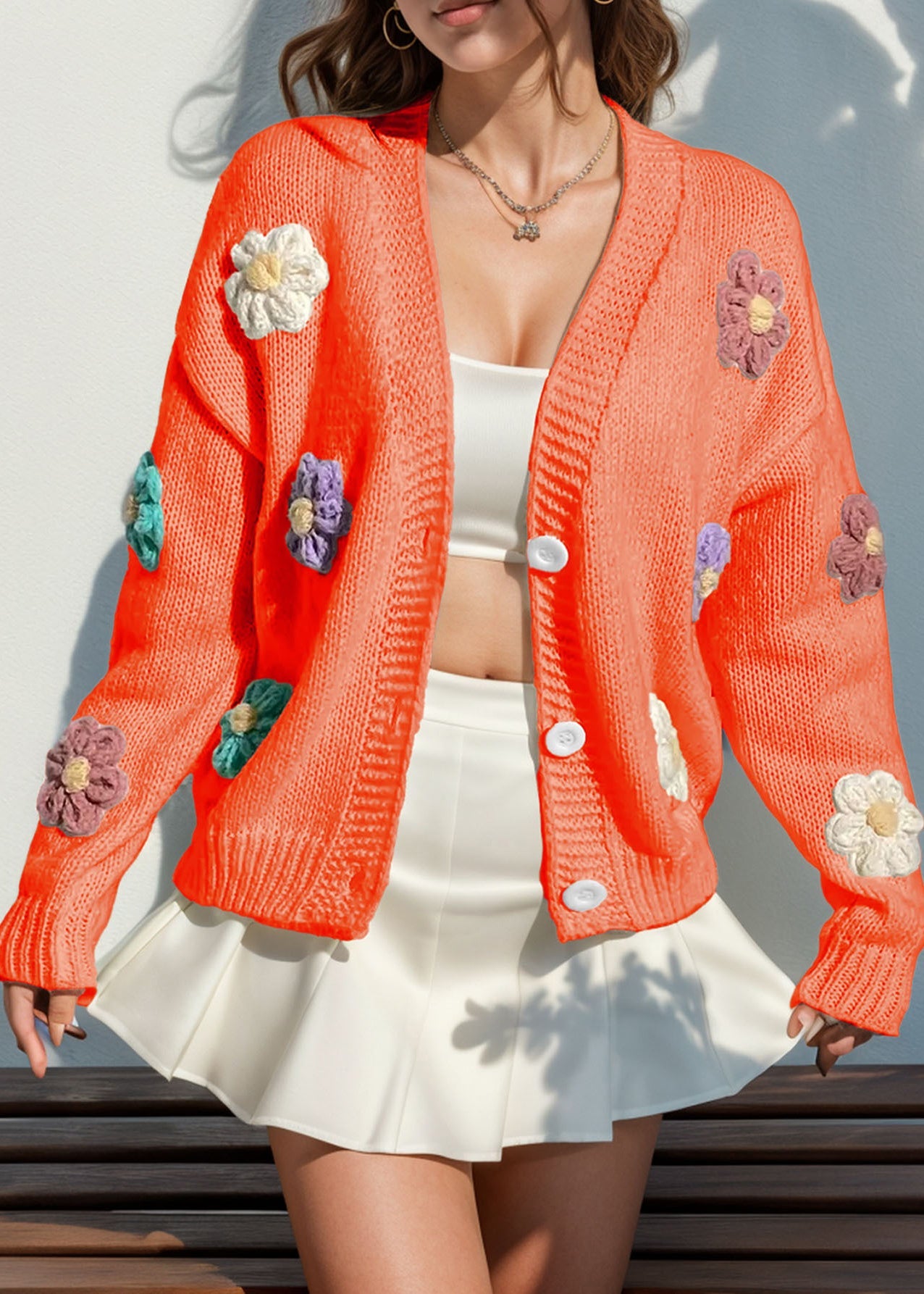 Classic Vintage Cardigan with a Flattering Fit