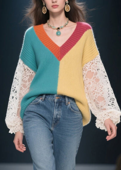 A Vintage Style Sweater with Delicate Timeless Details