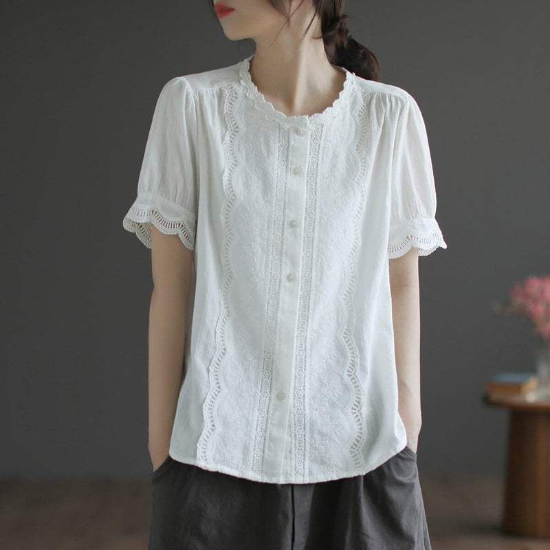 Beautifully Balanced Blouse with Timeless Character