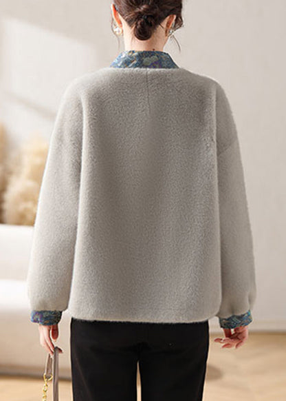 A Vintage Style Coat with Delicate Timeless Details
